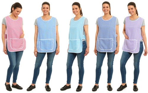 Ladies gingham design piping - ladies,