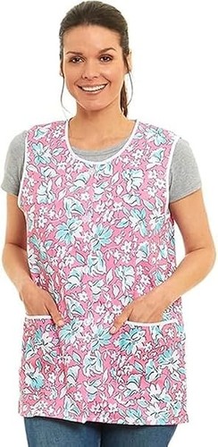 Ladies floral buttons through - ladies,