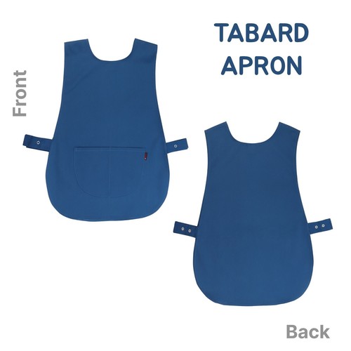Tabard apron front pocket - front,